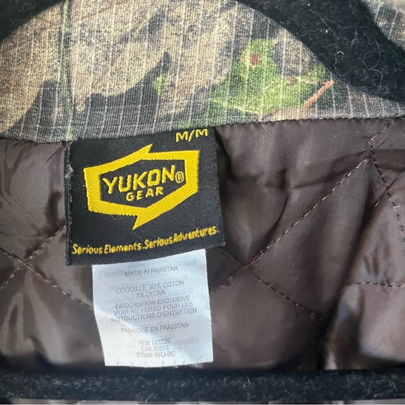 YUKON GEAR hunting realtree design Camo Jacket size M - Picture 8 of 16